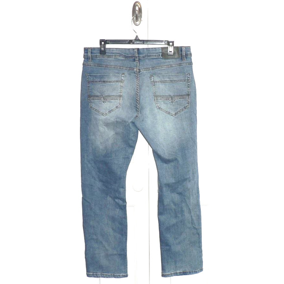 Cultura Men's Slim Fit Comfort Stretch Washed Denim Blue Jeans 34WX30L MSRP $68 - Picture 4 of 5